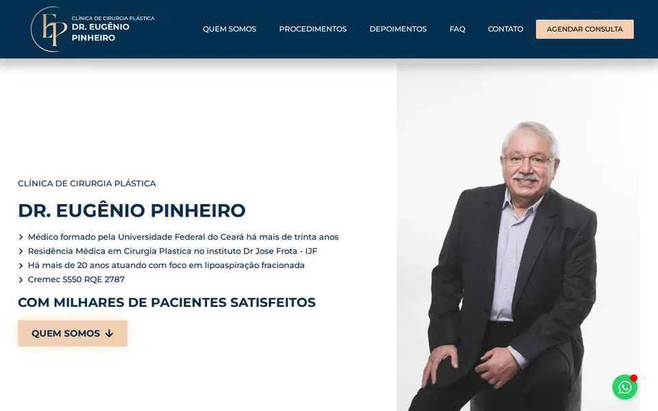 Site do Dr. Eugênio Pinheiro